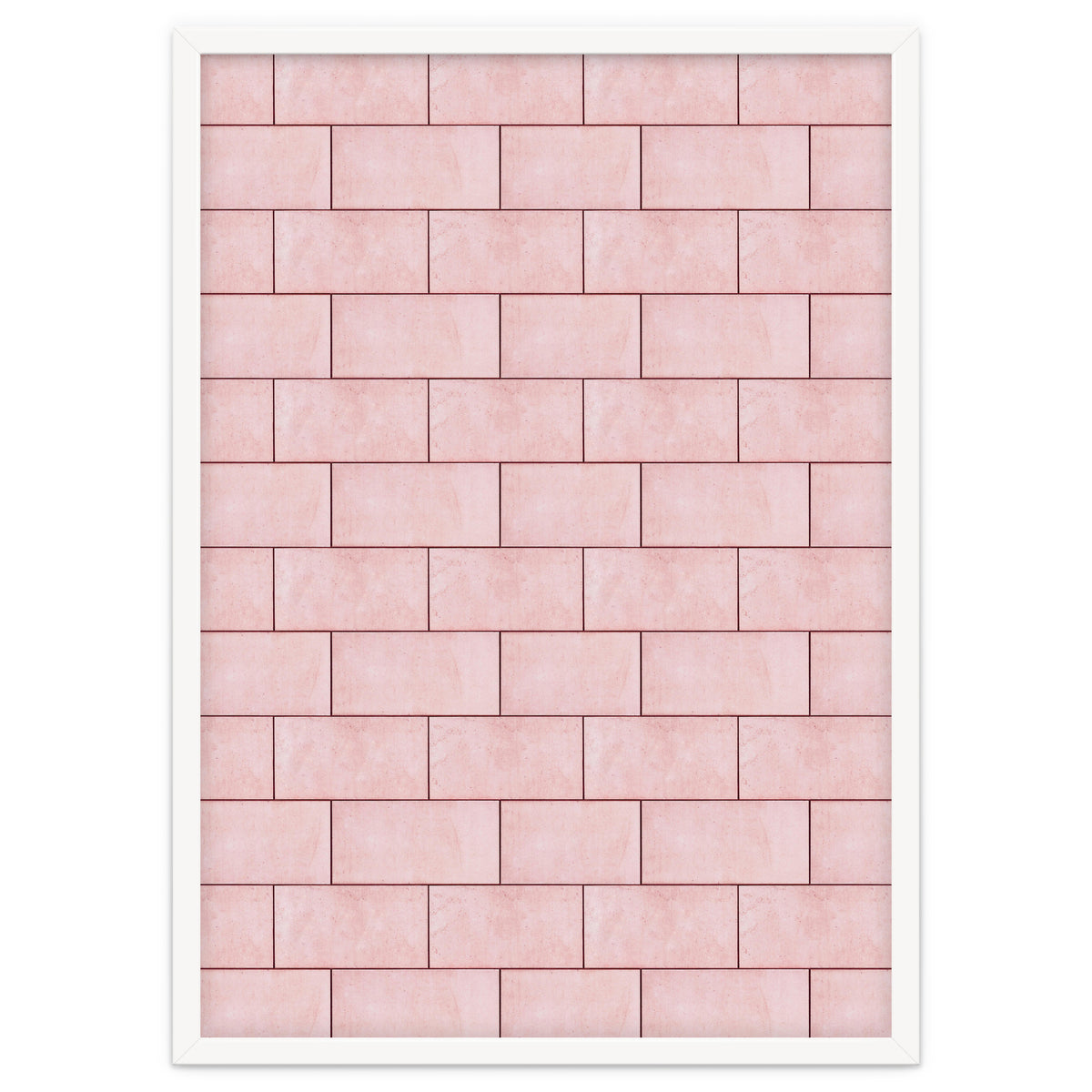 Blush Brick Imperfection