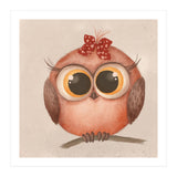 Woodland Nursery - Baby Owl Illustration (Print Only) thumbnail