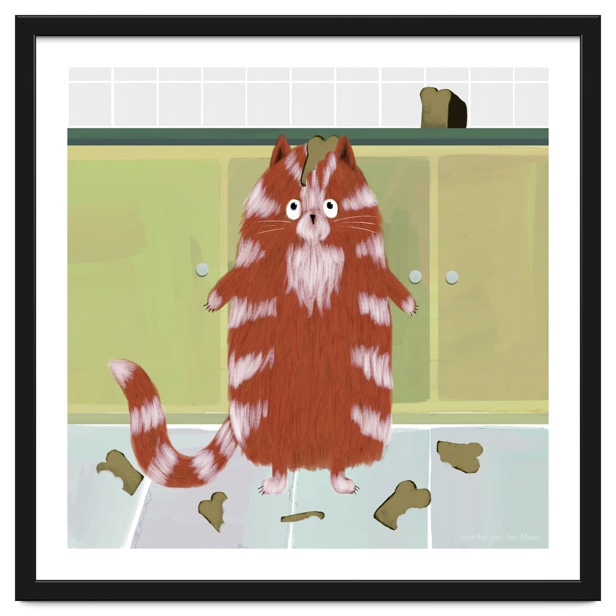 Cat 20: Me? No, I don't like bread!