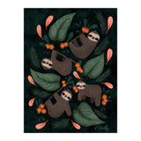 Floral Sloths (Print Only) thumbnail