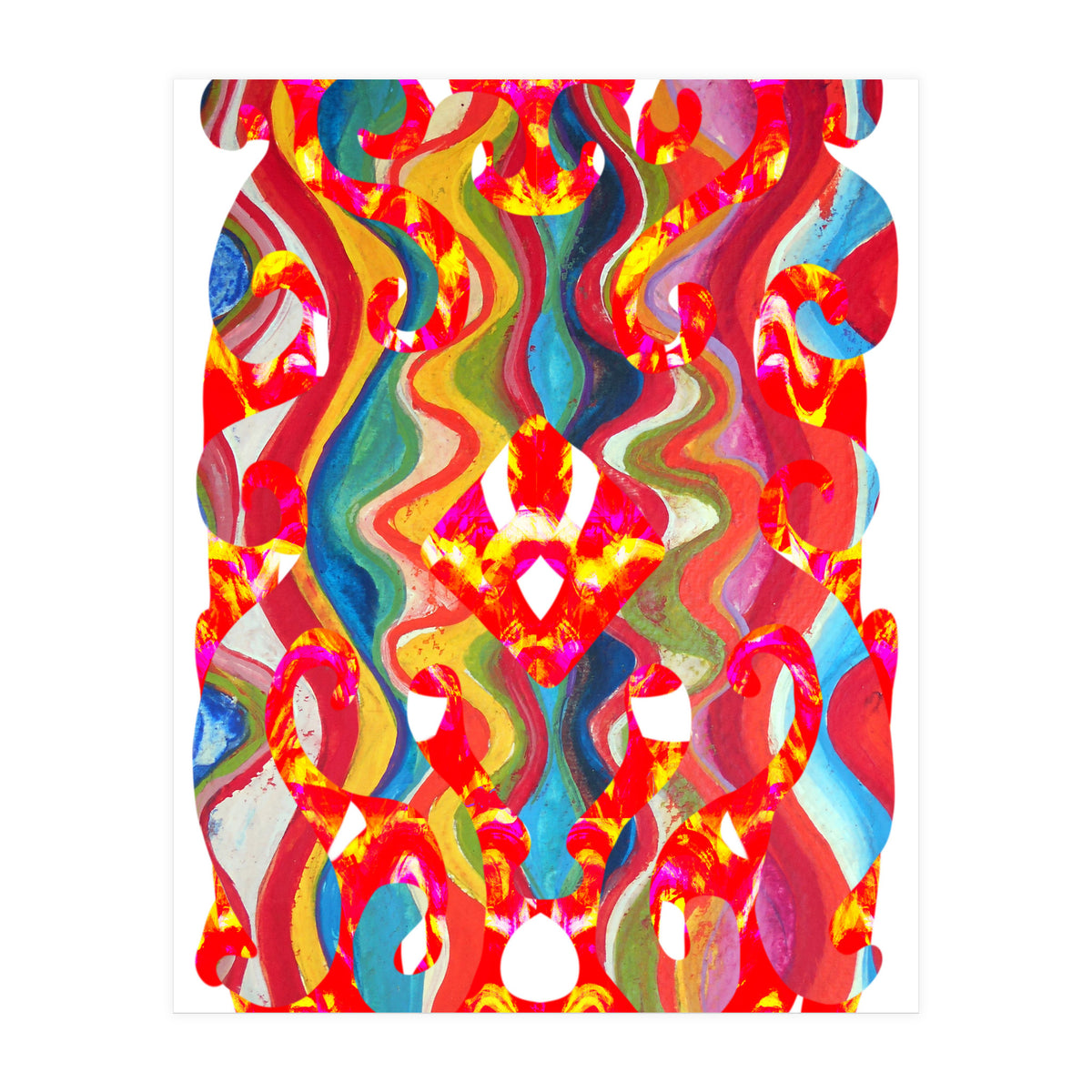 Pop Abstract Asimetrico 30 Copia (Print Only)