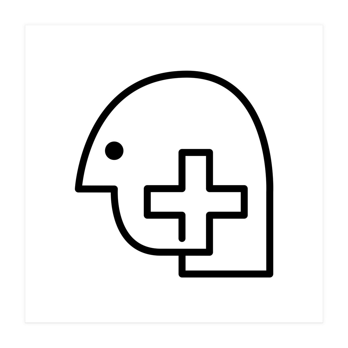 Head Plus_White (Print Only)