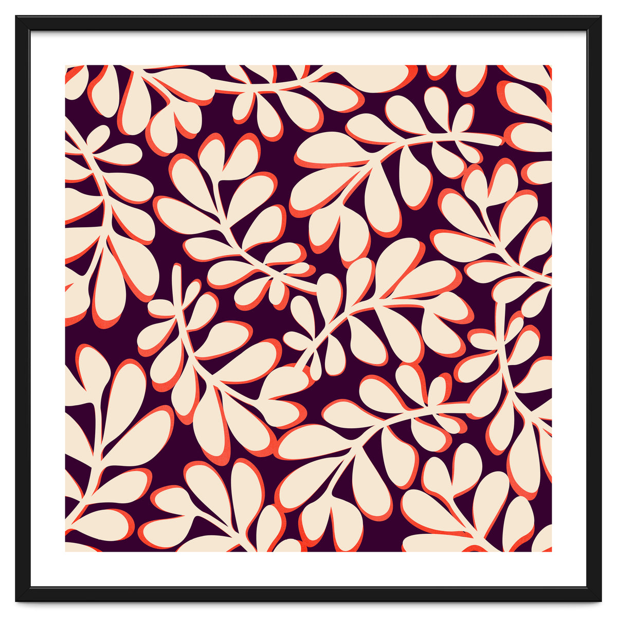 Mid Mod Playful Dark Botanical