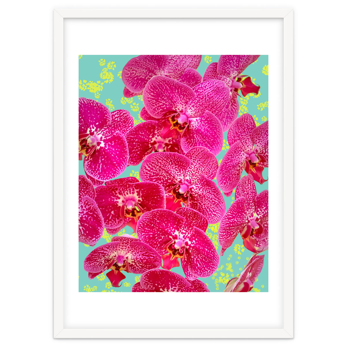 Finding My Way Back To Myself, Botanical Nature Plants Floral, Flowers Garden Colorful Boho Painting Summer Blossom