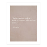 Whatever Our Souls Are Made Of By Bronte (Print Only) thumbnail