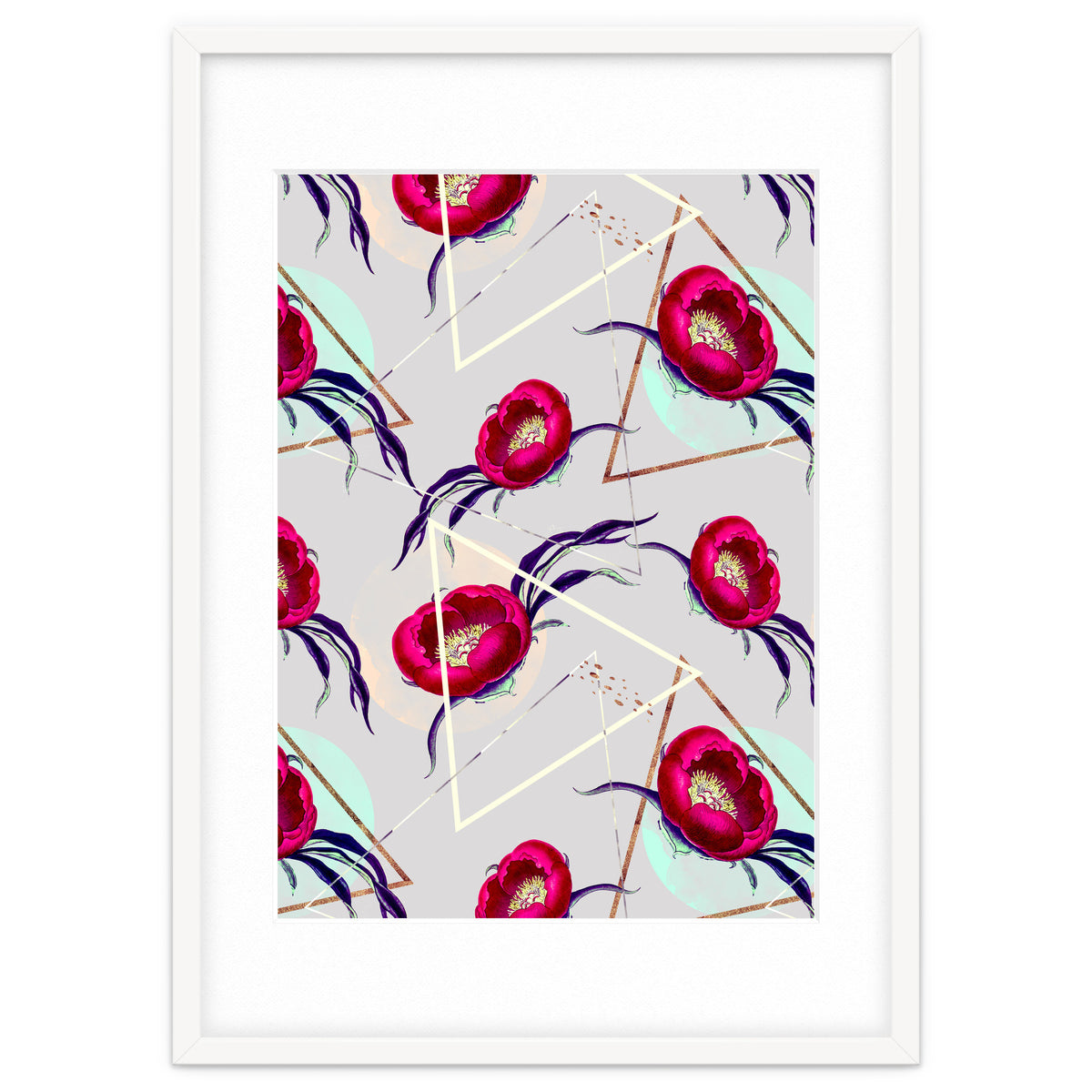 Flowery blooming with geometric II