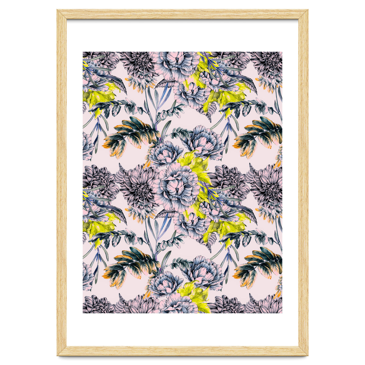 Flowering blooming in pink