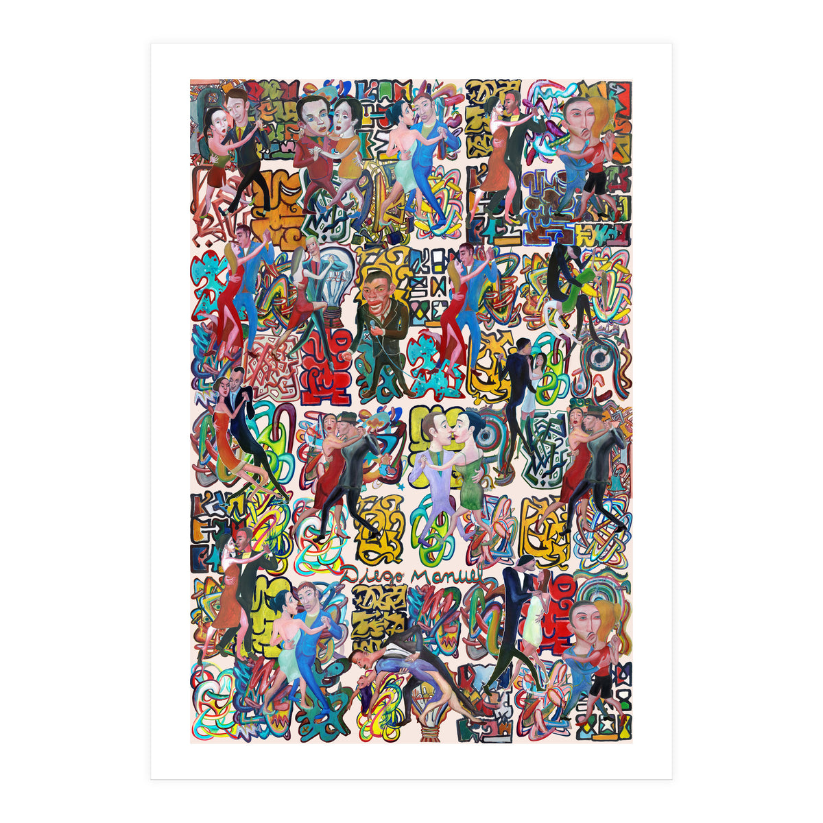 Tango And Graffitis 2 (Print Only)