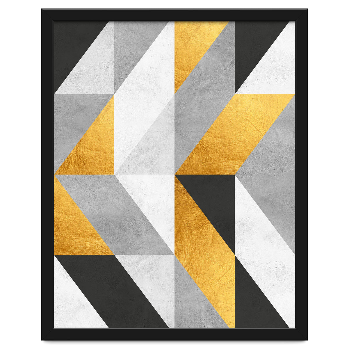 Gray and Gold Composition I