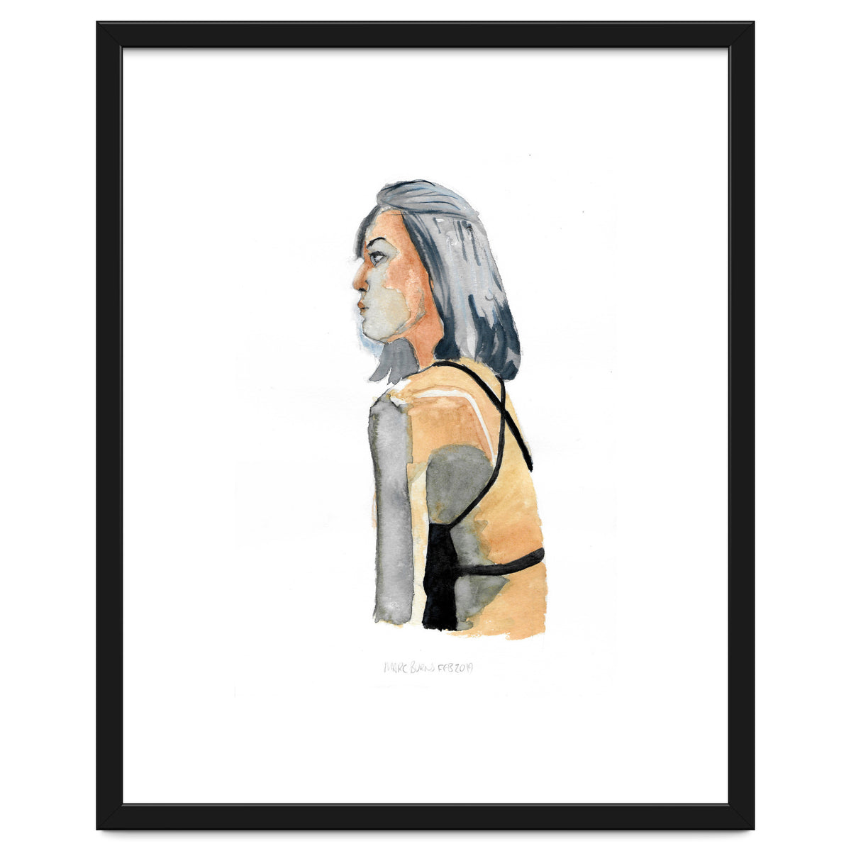 Untitled #13 - Woman in profile