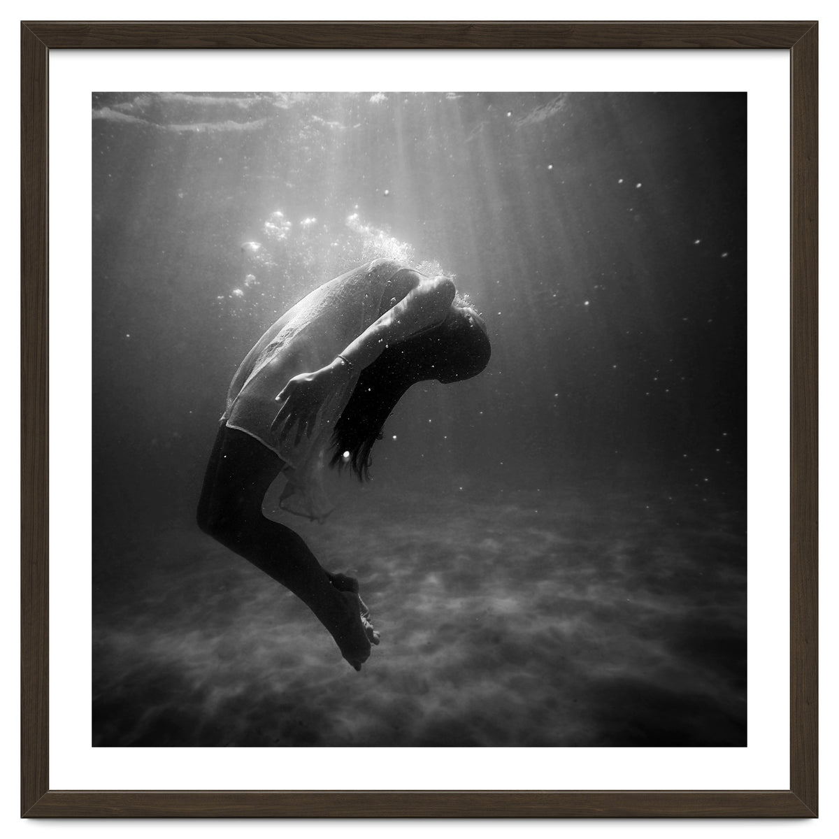 Woman Inside The Water