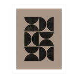Mid-Century Modern No.24 - Woodblock Print (Print Only) thumbnail