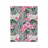 Flowery on linear mosaic (Print Only) thumbnail
