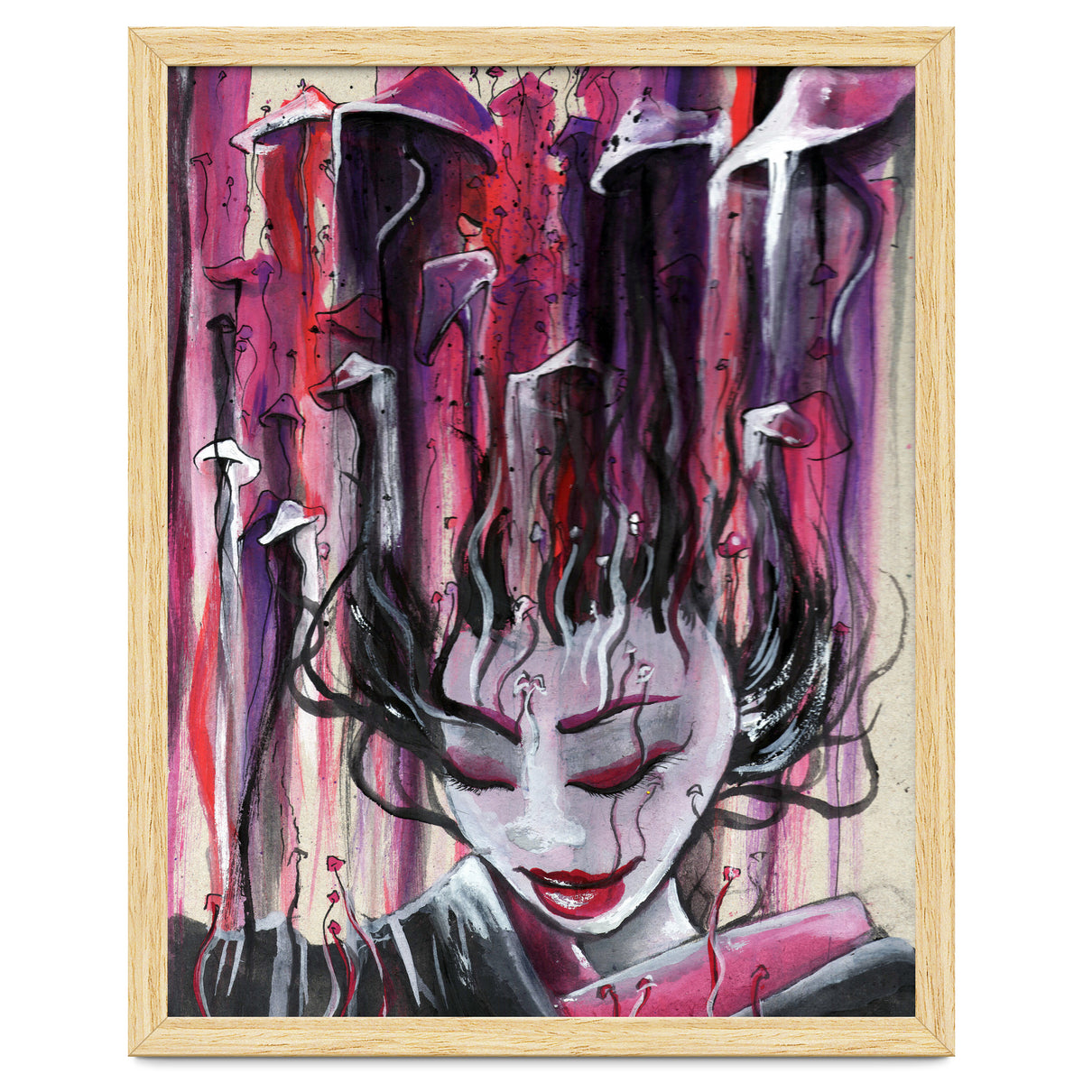 Geisha in Mushrooms: The Surrealistic Concubine