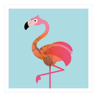 Kids Room Flamingo (Print Only)