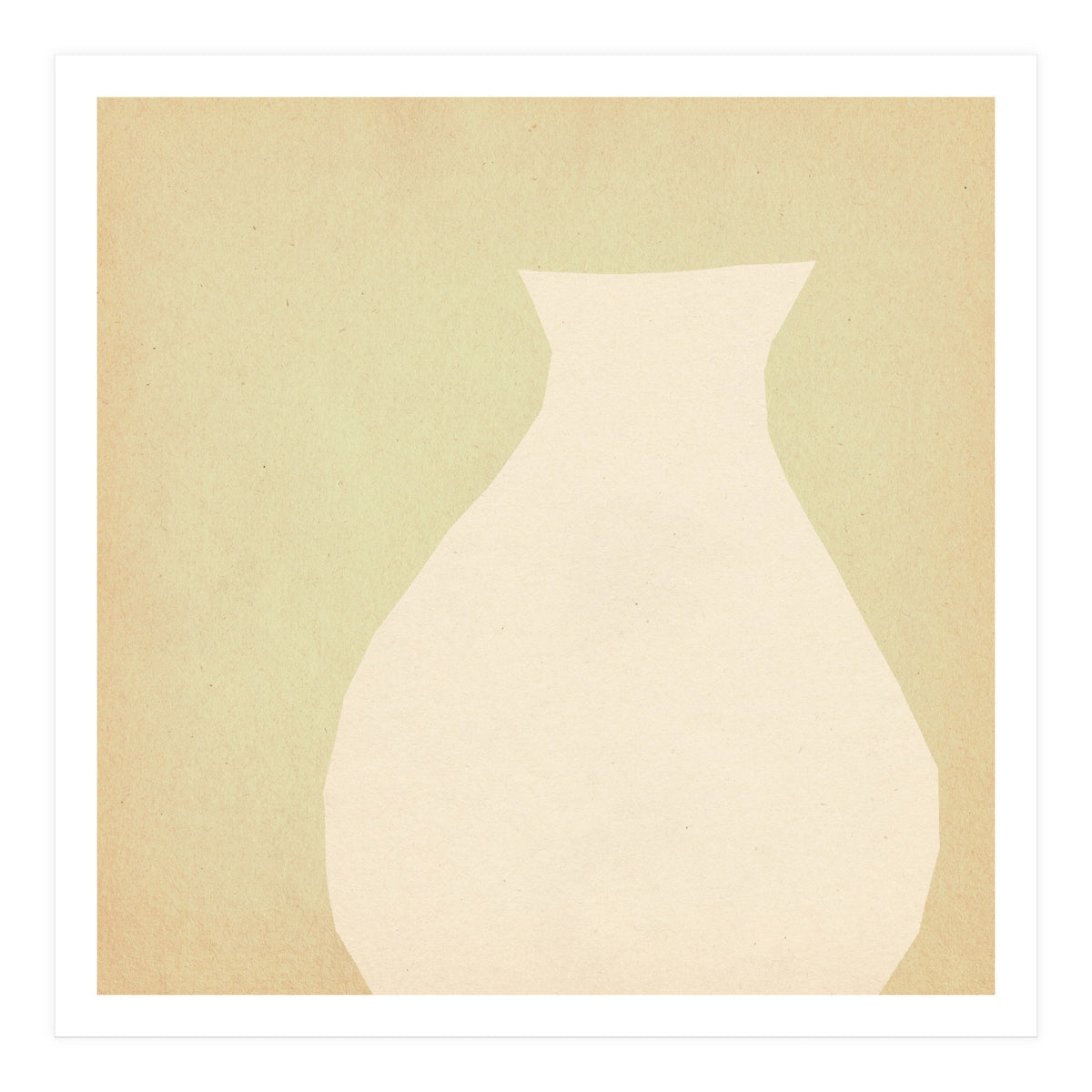 Soft green vase (Print Only)