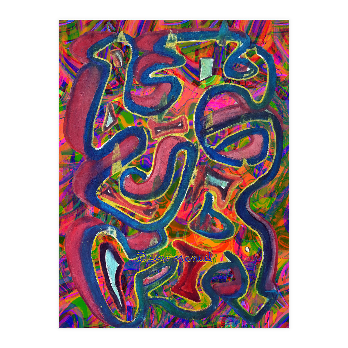 Graffiti Digital 2022 832 (Print Only)