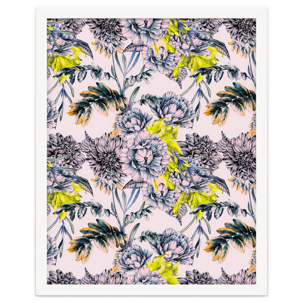 Flowering blooming in pink