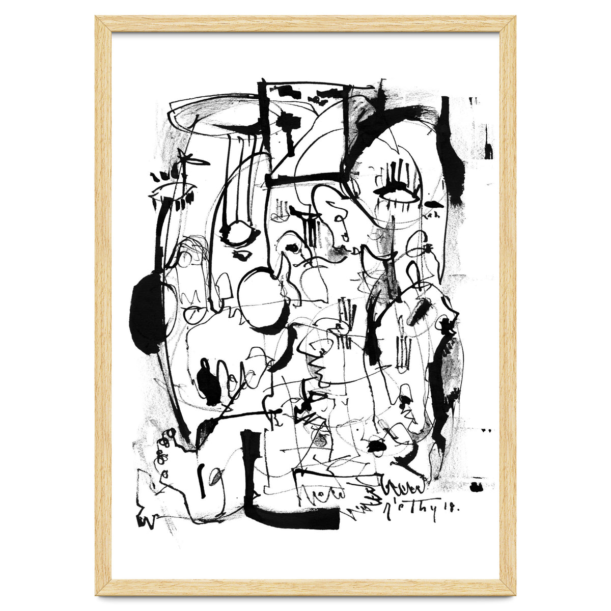 Inside The Mind - b&w