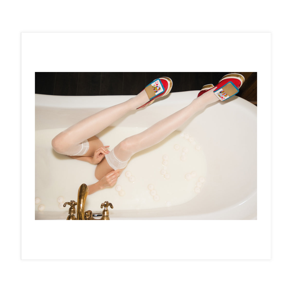 The Queen is Thirsty. Really, really Thirsty (Print Only)