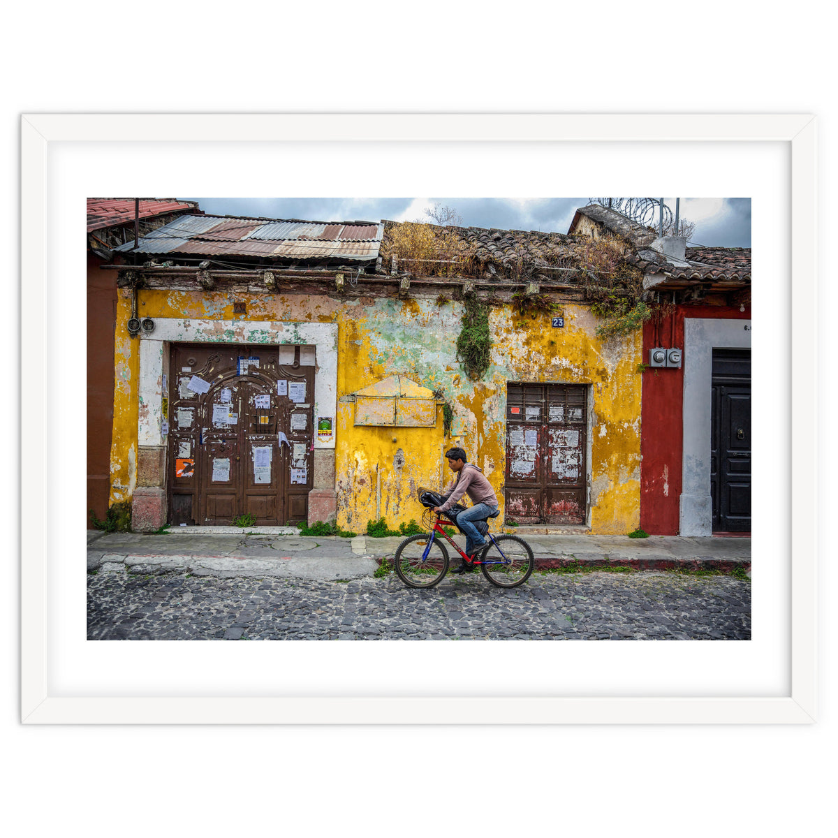Antigua by bicycle