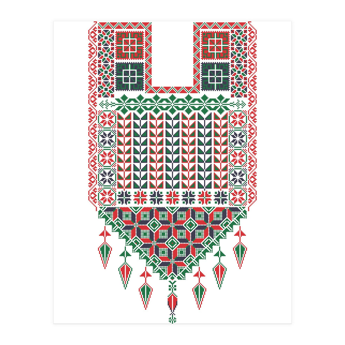 Tatreez Ornament 4 (Print Only)