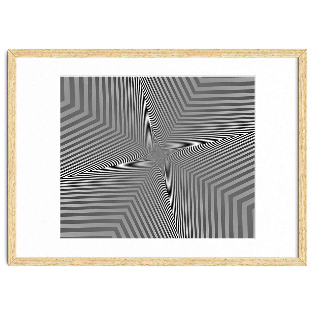 Abstract Triangle Pattern Geometric