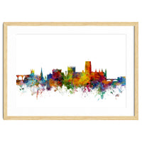 Durham England Skyline Cityscape