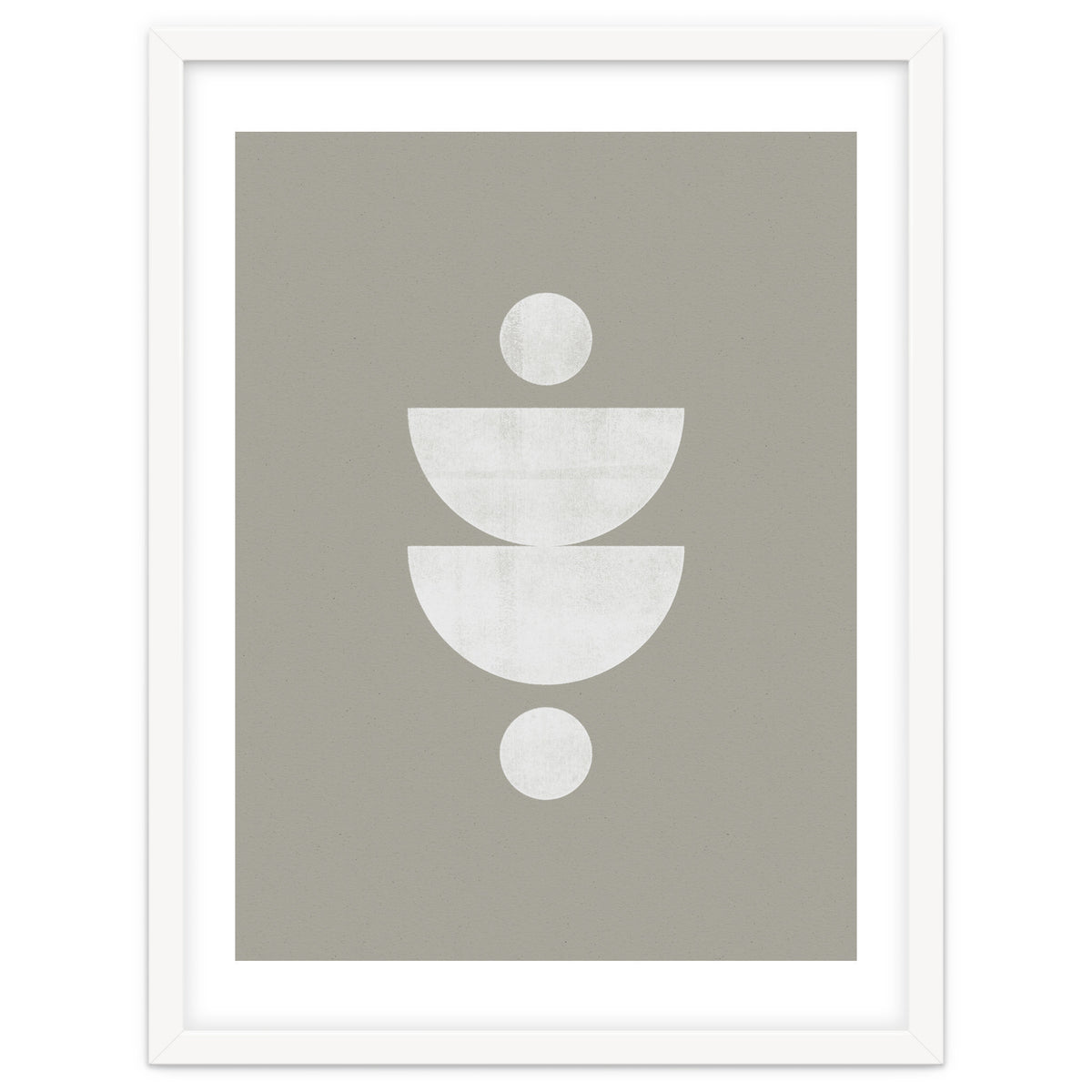 Mid-Century Modern No.23 - Woodblock Print