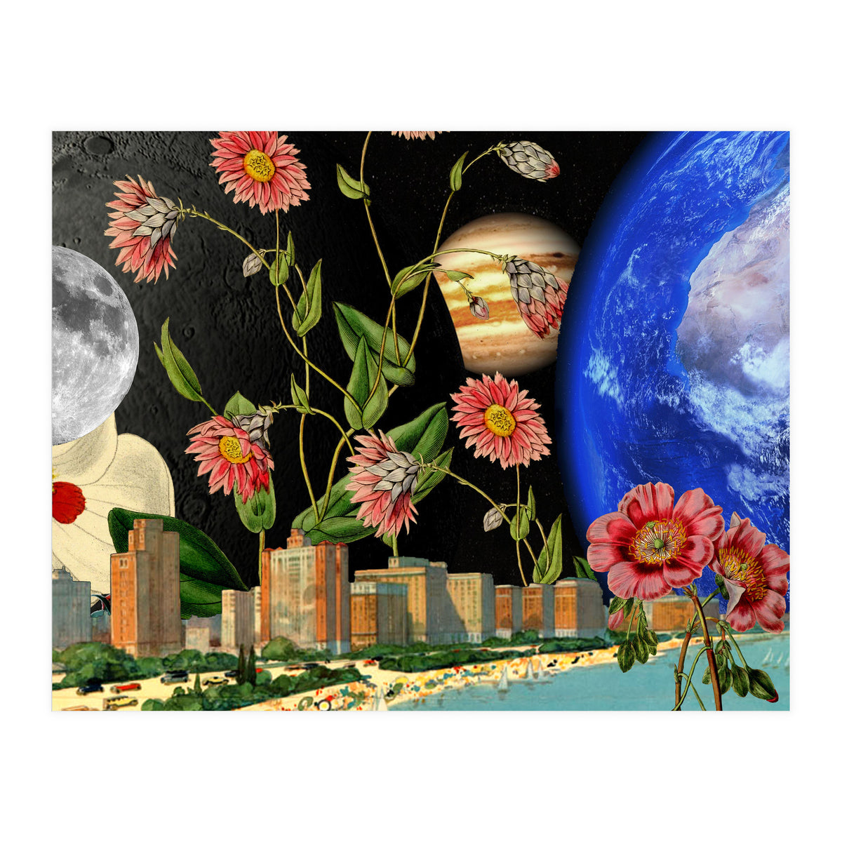 Beach With A View  (Print Only)