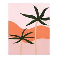 Bohemian Style Palm Trees (Print Only)