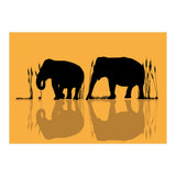 Elephants In The Water (Print Only) thumbnail