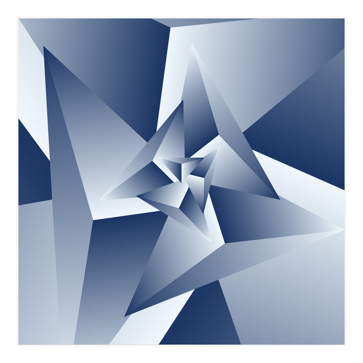 Modern Traingle Pattern (Print Only)