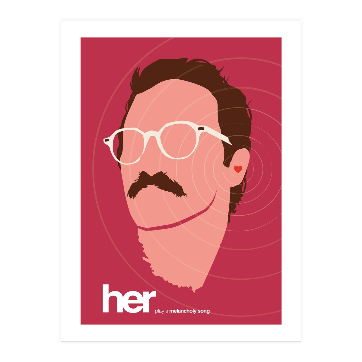 Her movie poster (Print Only)