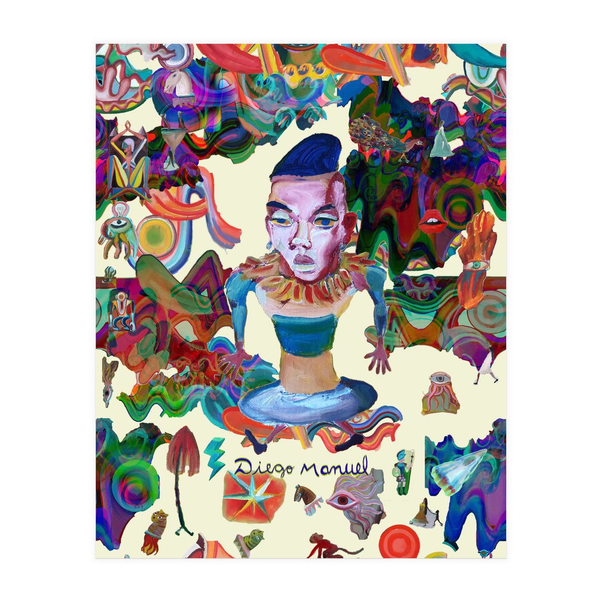 Graffitis 2021 Tapiz 54 B (Print Only)