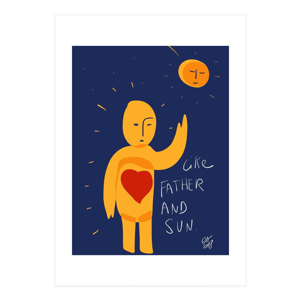 Like Father to Sun (Print Only)