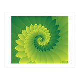 Abstract Digital GREEN FLORA 3D ART (Print Only) thumbnail