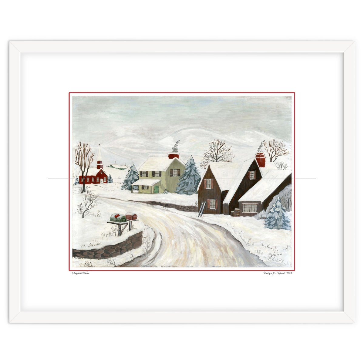 Snug & Warm Watercolor