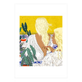 Braid Besties, Victorian Vintage Woman Illustration (Print Only) thumbnail