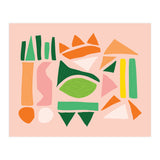 Watermelon Punch Abstract Art (Print Only) thumbnail