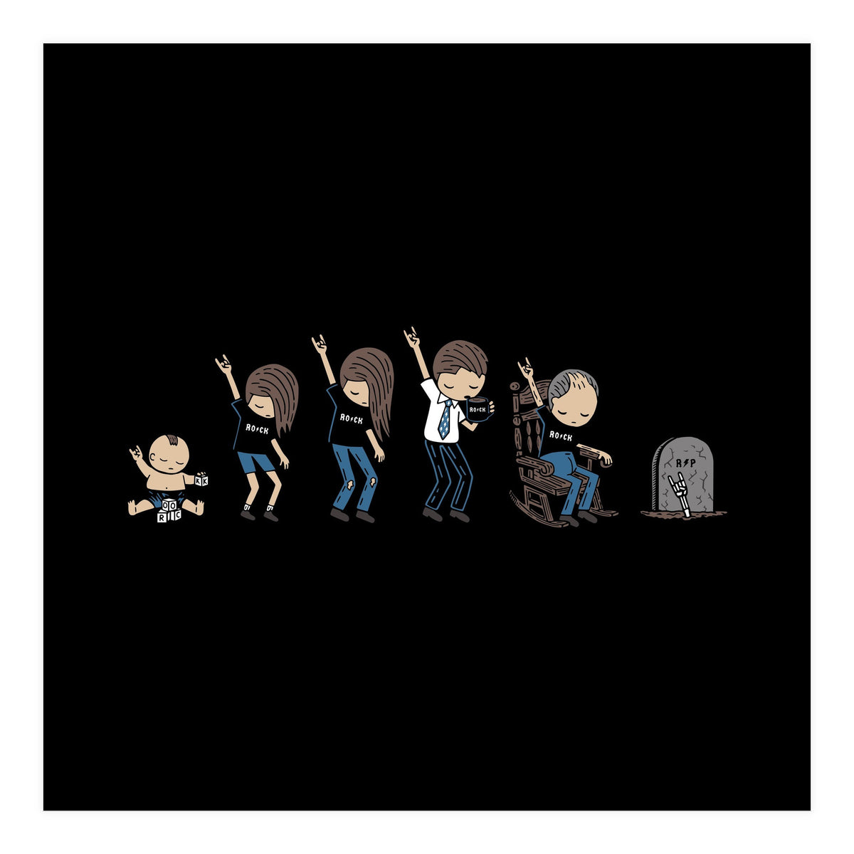 Rock Of Stages (Print Only)