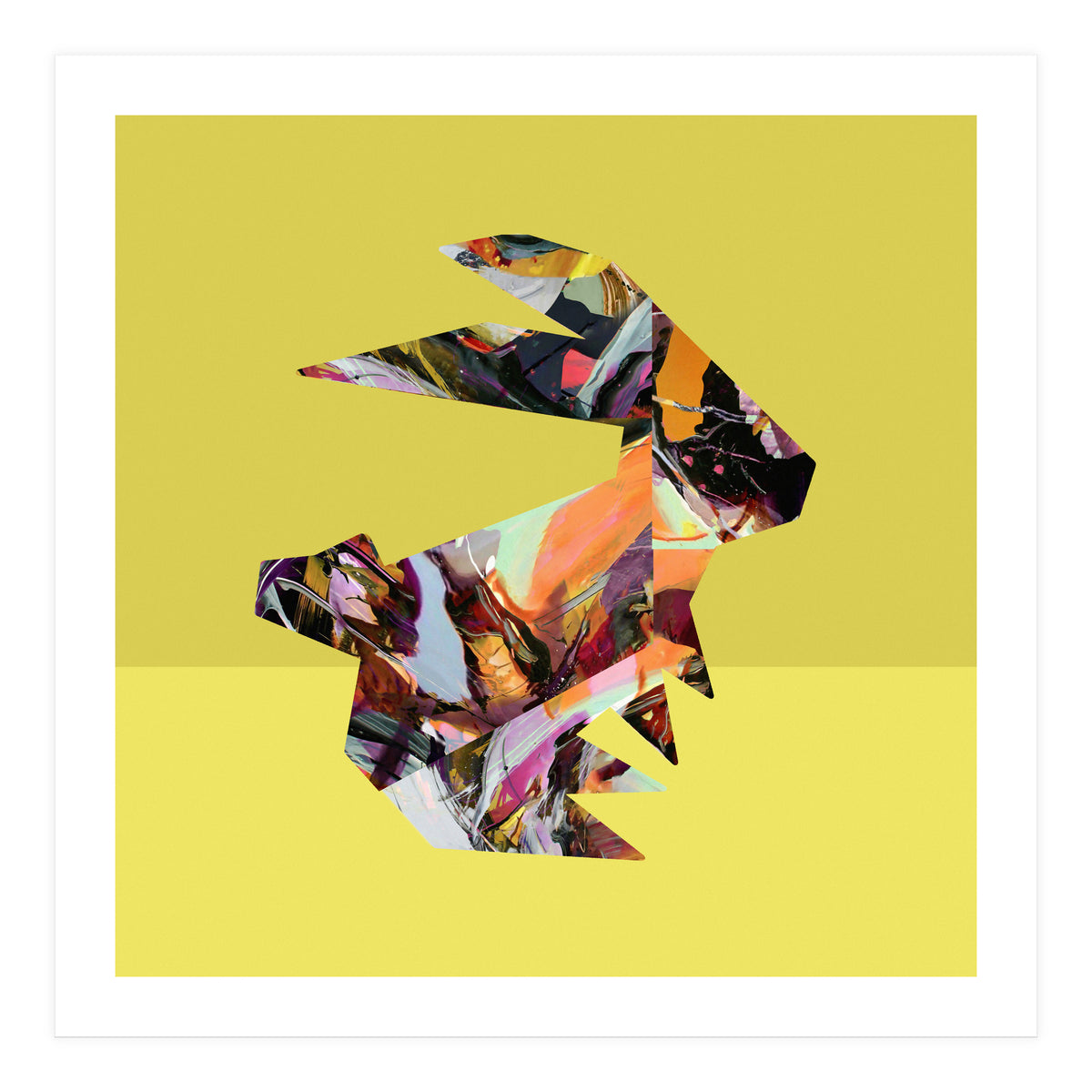 Crazy Ab Rabbit (Print Only)