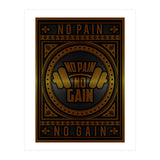 No Pain No Gain (Print Only) thumbnail