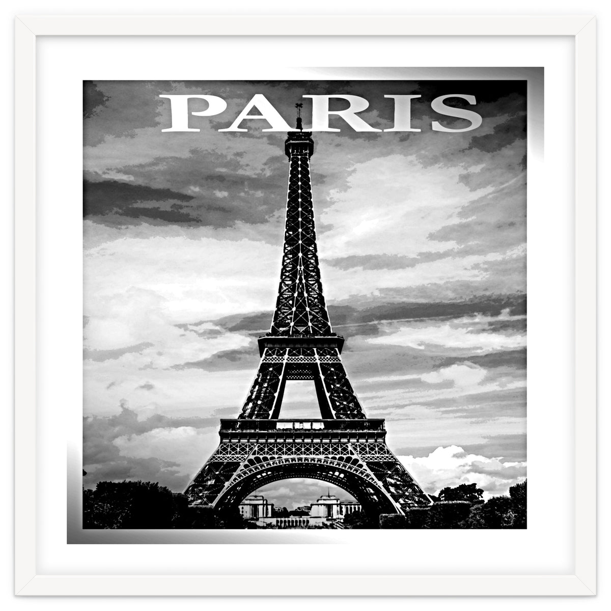 Paris France Travel Poster