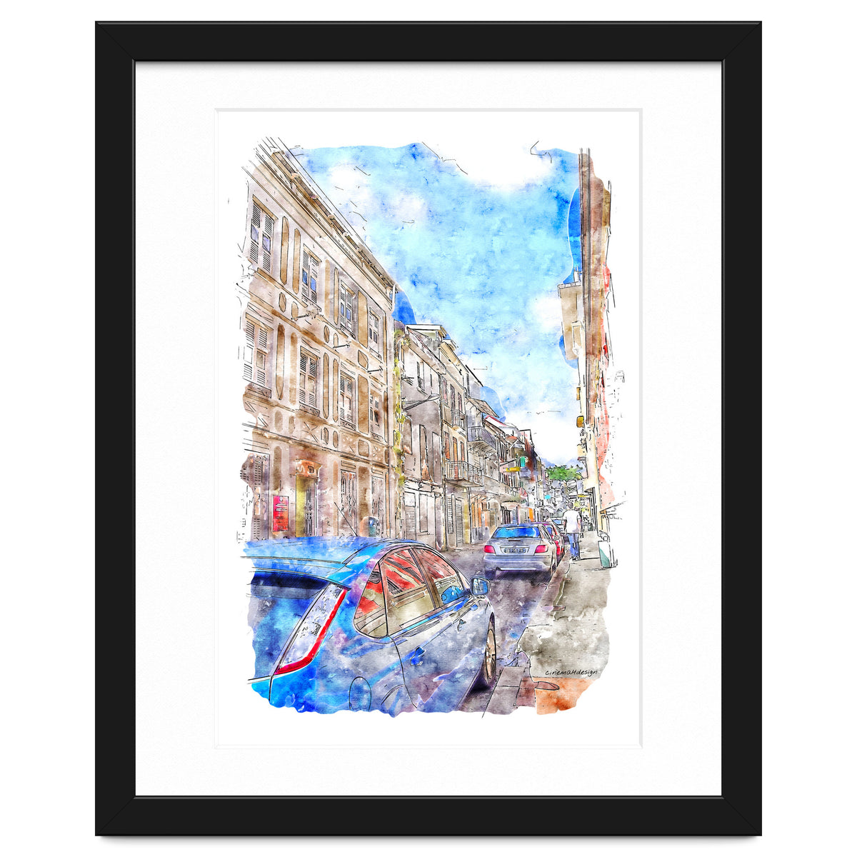 Street of Fort-de-France