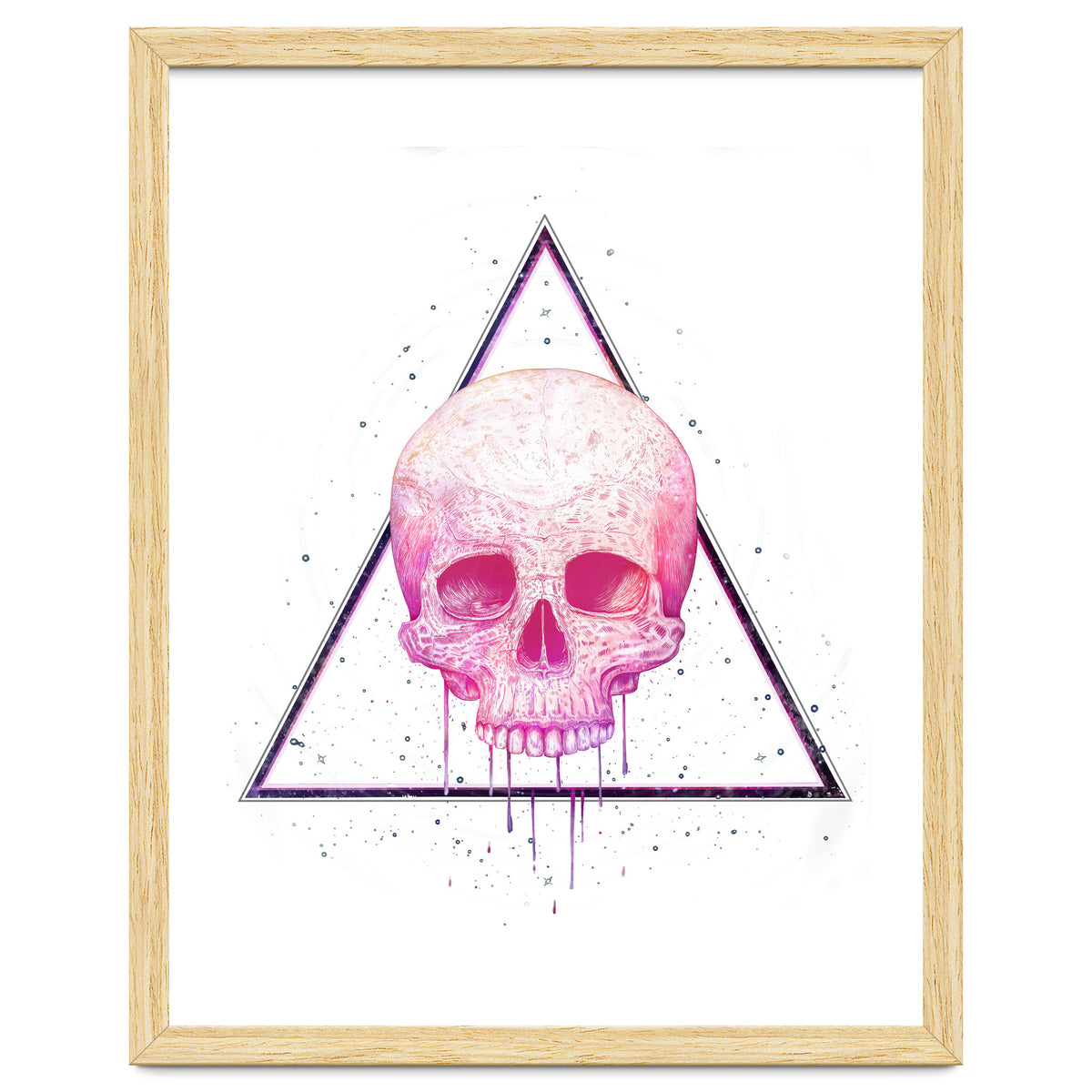 Skull In Triangle