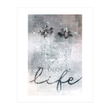 Idyllic palm trees | enjoy life (Print Only) thumbnail