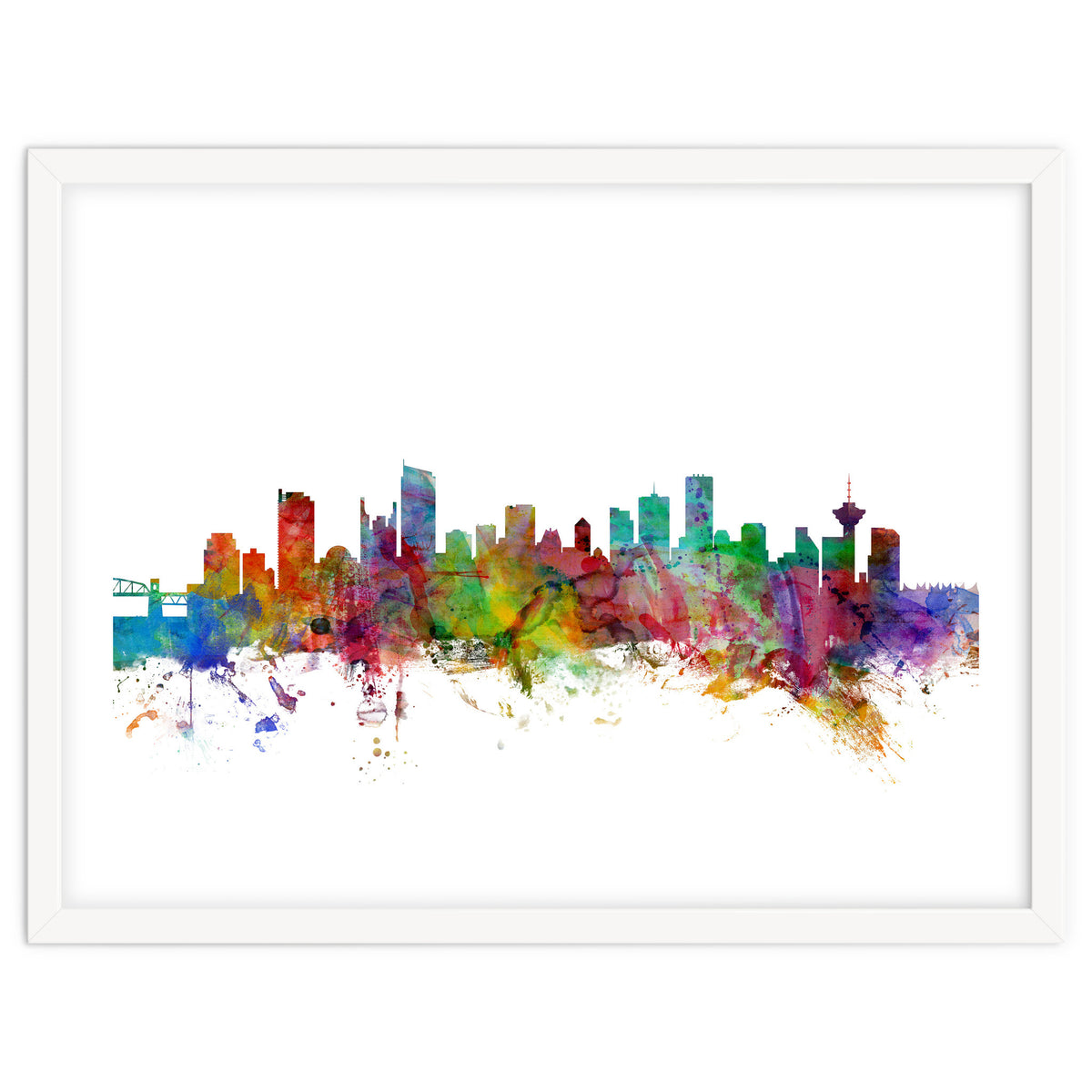 Vancouver Canada Skyline