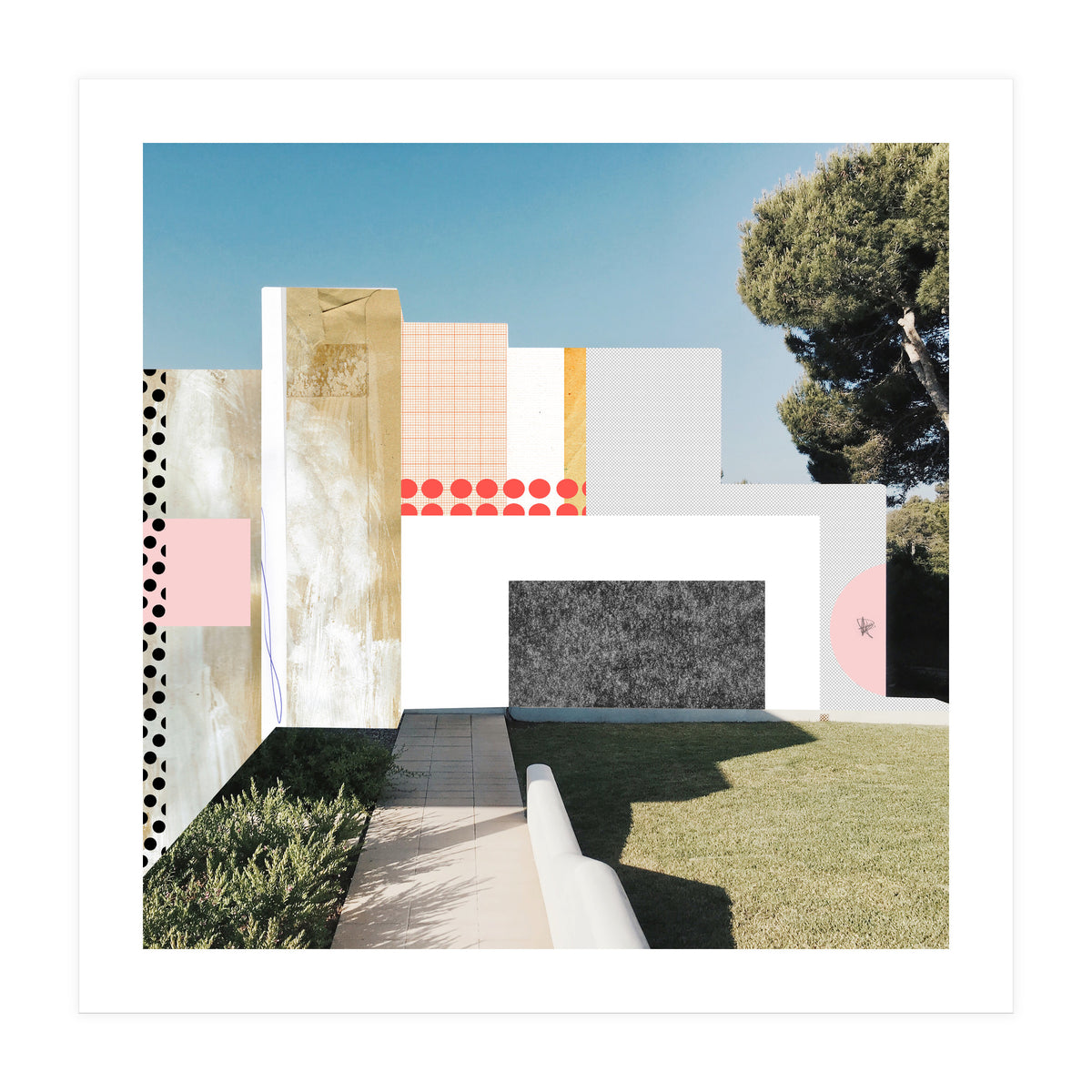 Abstract House Dream 17a (Print Only)