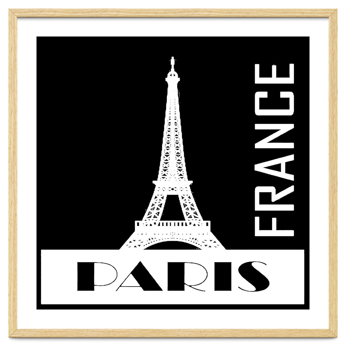 Travel Paris France Poster